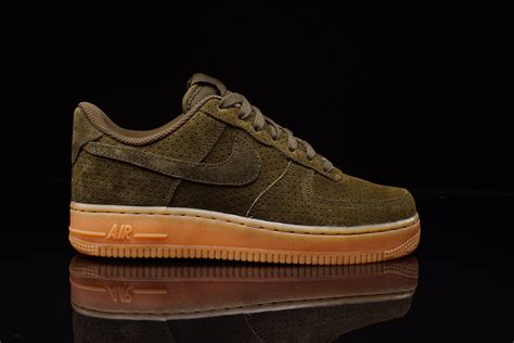 nike air force 1 suede dunkelgrün